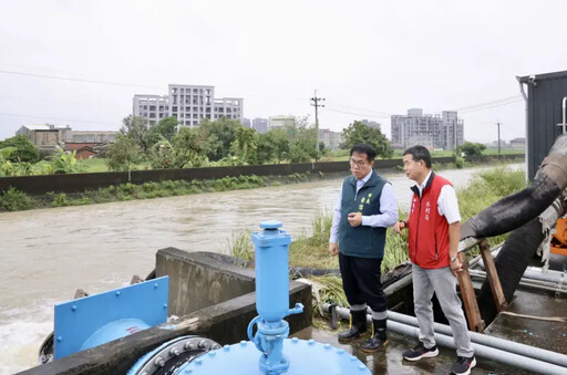 500年來最大累積雨量!台南安定積水已退