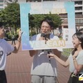 核三公投黃國昌示範拉票 「寶貝」驚喜現聲