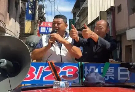 與南投罷團狹路相逢 韓國瑜比讚展現風度