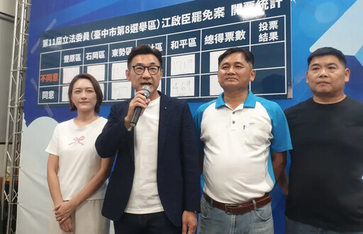 大罷免落幕 江啟臣呼籲賴清德開國是會議