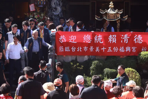 賴清德赴福興宮！議員喊：拜廟沒藍綠之分