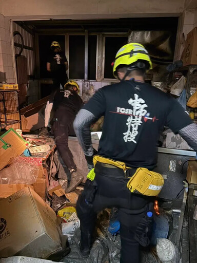 台中首創每天千元補助 助光復遊子搶救家園