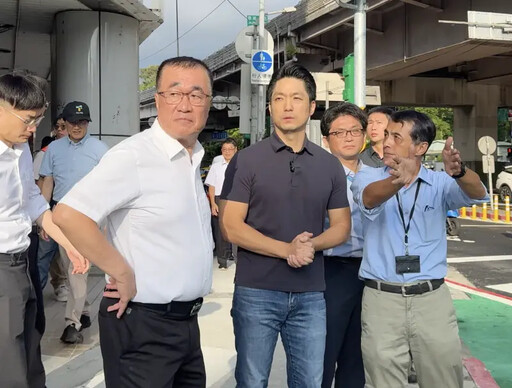 公館圓環填平後首個上班日 蔣萬安視察