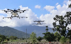 守護災區環境 化學兵攜手無人機廠商消毒