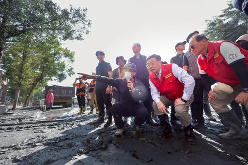 卓揆再赴花蓮勘災 規劃200億重建不夠再加