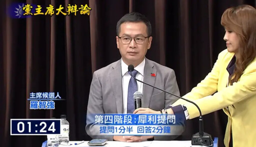 辯論出包!麥克風沒聲音 羅智強當場變臉
