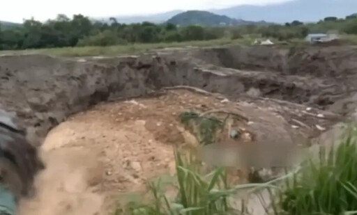台中廚餘谷變「燕圾湖」！畫面曝光超驚人