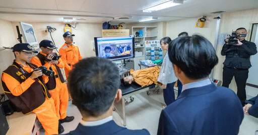 首艘遠洋巡護船下水!賴清德:守護國家安全