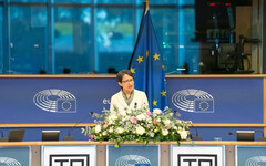 蕭美琴登歐洲議會！他戳破3假消息：造神