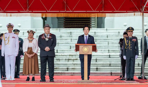 第3度訪台！賴清德軍禮歡迎吐瓦魯總理