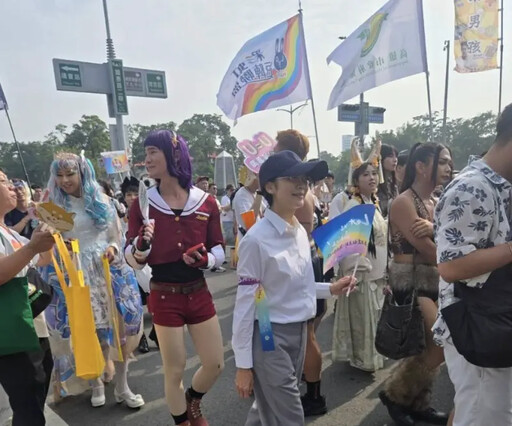 林岱樺赴同志遊行 網罵爆:別來蹭!