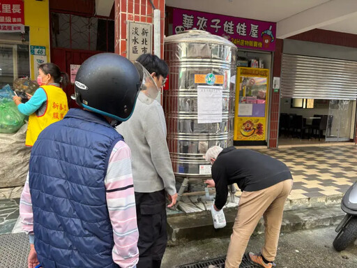 淡水人停水3天!侯友宜喊恢復八成慘遭洗版