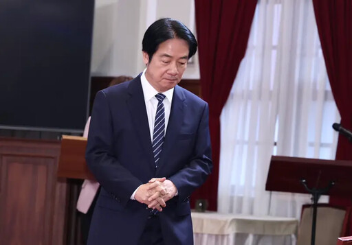 賴清德不滿意度53.3% 連續五個月過半