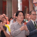 賴清德到福安宮拜拜 喊話「一定要把台灣顧好」