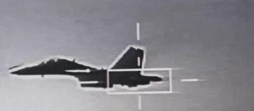 緊盯中共軍演！空軍公布F-16V標定共機畫面 發射飛彈即可摧毀