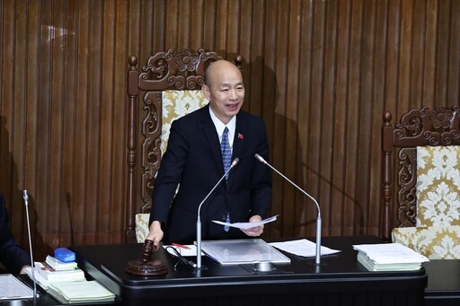 立院第1會期通過55個議案 韓國瑜吐心聲：交出不錯成績單