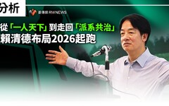 分析／從「一人天下」到走回「派系共治」 賴清德布局2026起跑