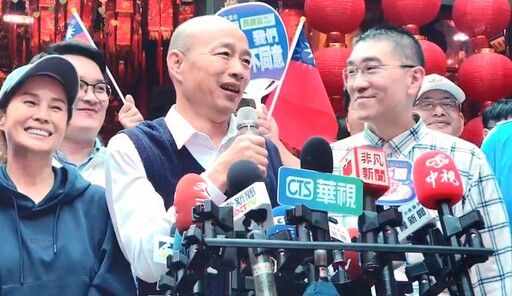 罷樑倒數！韓國瑜基隆挺謝國樑爆金句 幽默自嘲問：他去選總統了嗎？