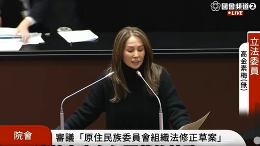 高金素梅控提拔「特助」當原民會委員 伍麗華揭她傷害原民行徑反批：無良政客