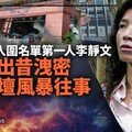 幕後／檢察長入圍名單第一人李靜文 被抖出昔洩密釀政壇風暴往事