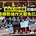 分析／藍白大刀砍預算恐釀政治風暴 綠順勢操作大罷免已成定局