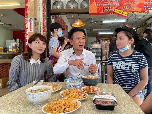 政壇好友林俊憲、郭國文同擁美食味蕾 「說菜」推銷台南巷弄美食