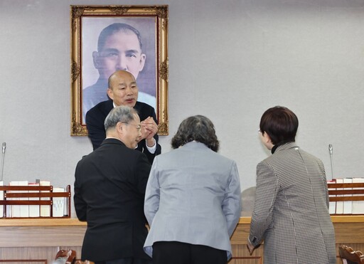 傅崐萁缺席朝野協商！韓國瑜：總預算已三讀通過 盼政院不提覆議