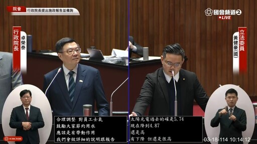 柯建銘要「媽媽市長」回歸家庭 卓揆：「那是柯對媽媽愛的回憶」 盧秀燕一句冷回