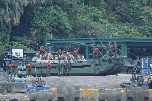 「小漢光」國軍演練阻斷淡水河 假想中國攻台直指總統府