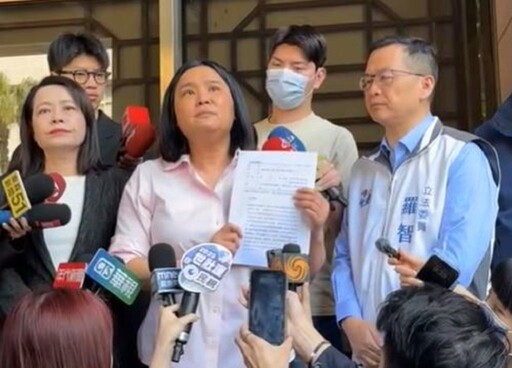 告發民團偽造罷免連署 陳玉珍諷北檢「不要睡覺」：看到南檢怎麼做了嗎？