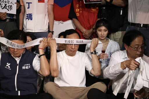 現身北檢抗議司法不公 蔣萬安:立法院應推動倒閣「對賴清德投不信任票」