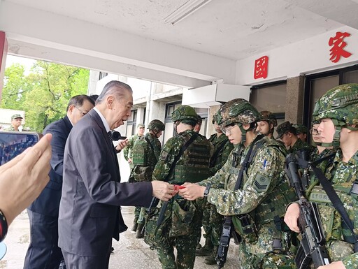 北部駐軍戍守中樞安全 李棟樑感謝官兵為國辛勞