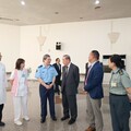 李棟樑肯定三總松山醫院推動社區巡迴醫療 讓長輩有更好醫療服務品質