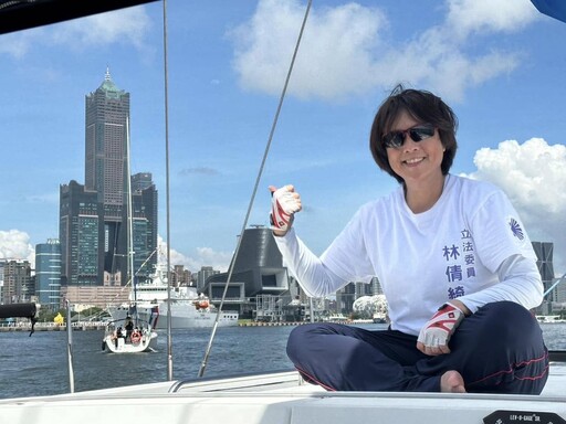 被政治耽誤的帆船高手!國民黨立委林倩綺勇奪世壯運金牌 國會第一人