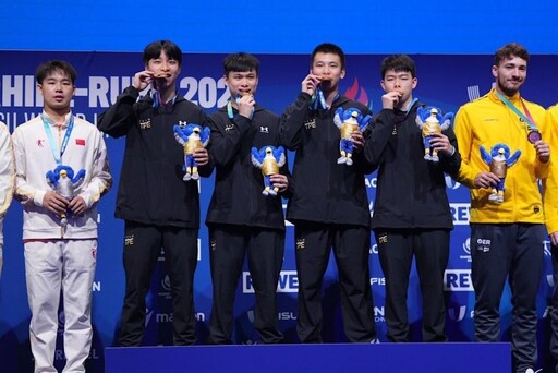 贏了!粉碎中國連霸美夢 桌球男團世大運奪史上首金