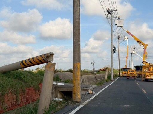 颱風侵襲重創電網 卓榮泰指示啟動全國電纜地下化評估