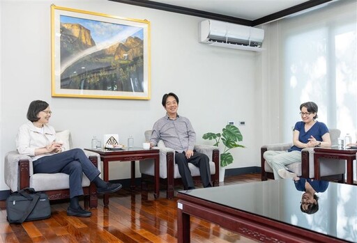 赴官邸打氣！ 蔡英文籲「越是困難越要團結」 賴清德：帶領台灣走向更好未來