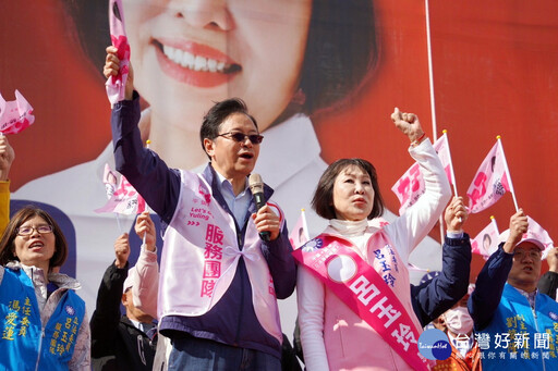 呂玉玲龍潭競總成立 國民黨大咖到場呼籲全力支持客家女兒