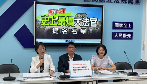 總統府釋新任大法官被提名名單 國民黨立院團批充滿綠色酬庸