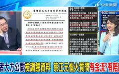 蔡正元質疑女記者「靠陪睡」經營檢調 李正皓嗆提告：一群垃圾，一個都跑不掉