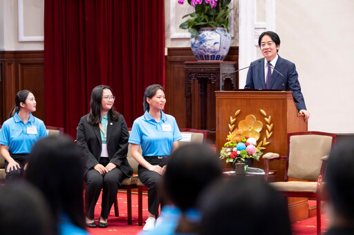 肯定青年大使及農青大使延伸台灣軟實力 賴清德：將推動「百億青年圓夢計畫」