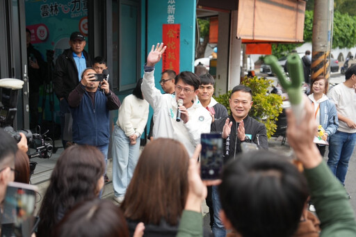 初五走春 黃國昌霸氣宣示「雲林未來絕對不能只有一席議員」