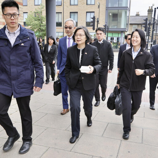 劍橋大學演說 蔡英文:任何威脅與脅迫都無法動搖台灣參與世界、貢獻國際決心
