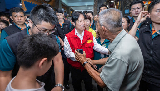 轟媒體報導賴清德赴台南勘災與災民對話遭曲解 總統府公布對話全文