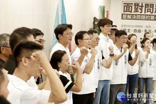 民眾黨彰化縣黨部揭牌！黃國昌喊「藍白不可分」 張啓楷：彰化不能再讓民進黨得逞