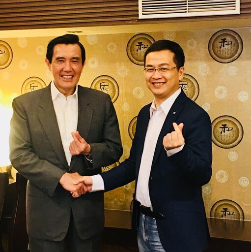 獲馬英九支持參選國民黨主席並送八字勉勵 羅智強:放在心上,全力以赴
