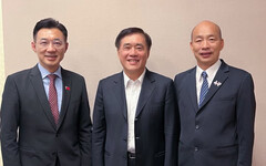 同框韓國瑜、江啟臣「饅頭問政」 郝龍斌:當選主席必做到無私