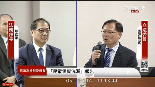 民調司法改革不滿意度高達58%! 張啓楷促法務部與司法院儘速檢討作為
