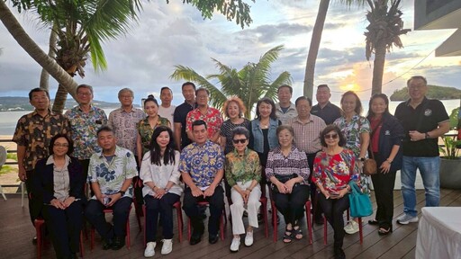 原住民外交從島嶼到島嶼同屬南島語族 立委黃仁關島尋根談「一家人」情誼