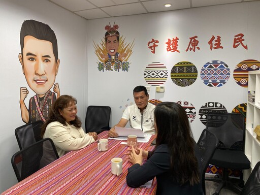 黃仁會見北馬參議員巴葆塔 推動「原民外交」與「多元合作」